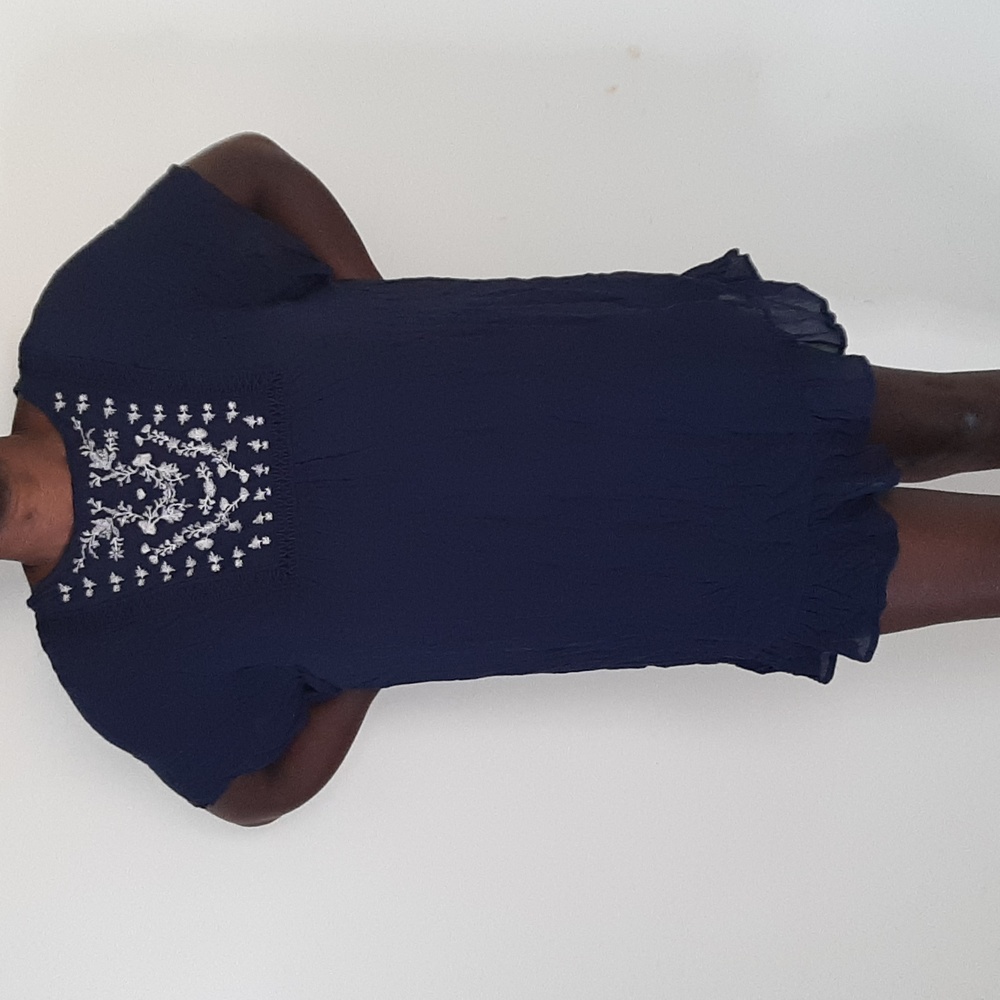 NWT Knox Rose navy blue dress